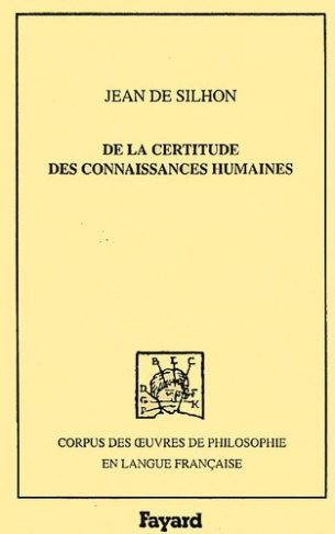 De la certitude des connaissances humaines