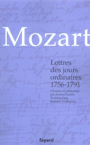 Lettres des jours ordinaires. 1756-1791