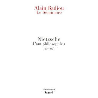 Nietzsche, L'antiphilosophie 1. Le Séminaire 1992-1993