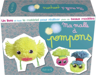 Ma malle à pompons. Avec accessoires créatifs