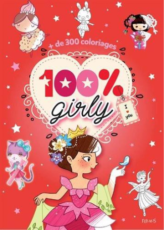 100 % fille.   de 300 coloriages