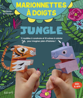 Marionnettes à doigts. Jungle