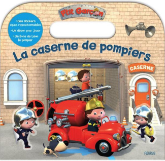 LA CASERNE DE POMPIERS (VALISE ET STICKERS EPAIS)