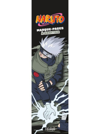 Marque-pages à gratter Naruto (Kakashi). Avec 1 stylet