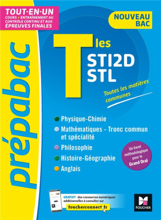 Tout-en-un Tle STI2D STL. Edition 2020