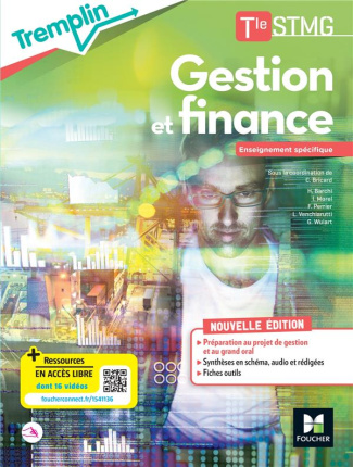 Gestion et finance Tle STMG Enseignement spécifique Tremplin. Livre élève, Edition 2022
