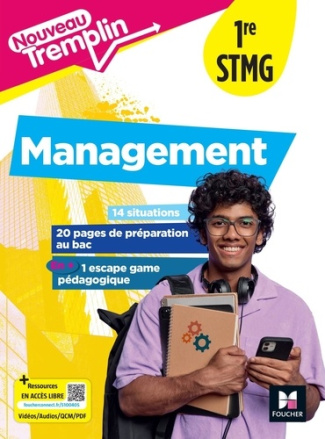 Management 1re STMG Tremplin. Livre élève, Edition 2025