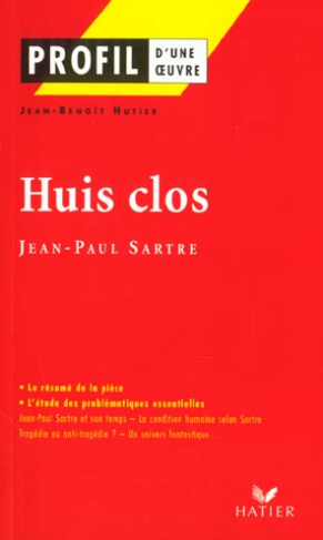 Huis clos, Jean-Paul Sartre