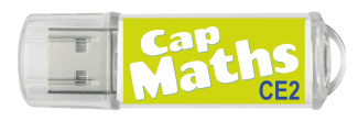 CAP MATHS CE2 ED. 2016 ACTIVITES INTERACTIVES - CLE USB