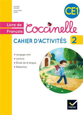 Livre de français Coccinelle CE1. Cahier d'activités 2