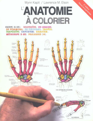 ANATOMIE A COLORIER. 2ème édition