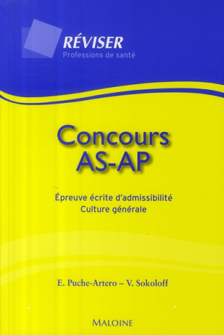 Concours AS-AP. Epreuve écrite d'admissibilité, culture générale