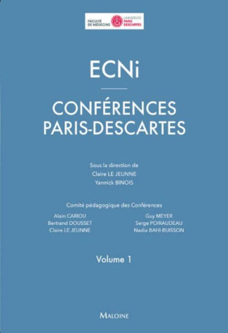 ECNi Conférences Paris-Descartes. Volume 1