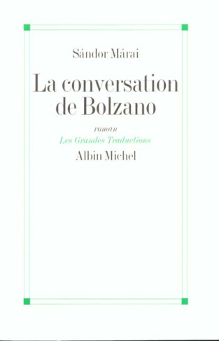 La conversation de Bolzano
