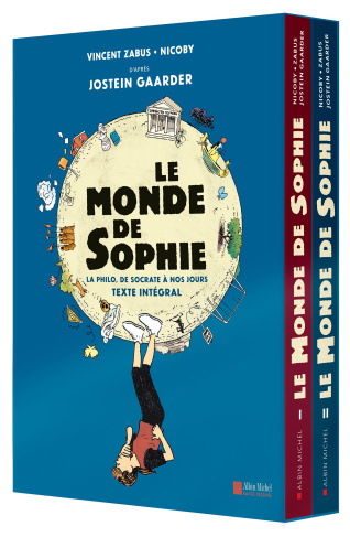 Le Monde de Sophie L'intégrale : Coffret en 2 volumes. Tome 1, La Philo, de Socrate à Galilée ; Tome