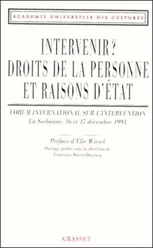Intervenir ? Droits de la personne et raisons d'Etat