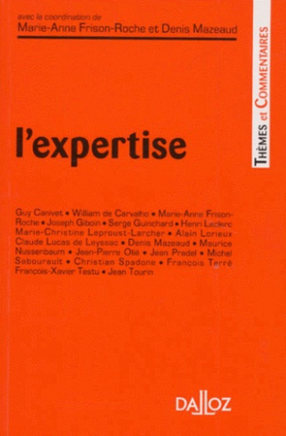 L'expertise