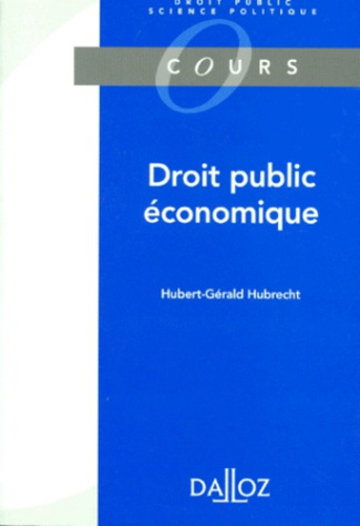Droit public économique