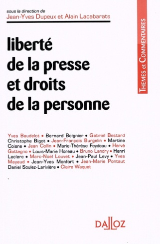 Liberté de la presse et droits de la personne