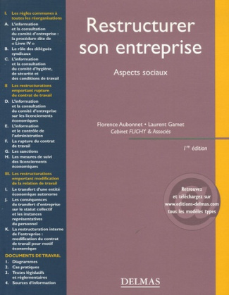 Restructurer son entreprise. Aspects sociaux