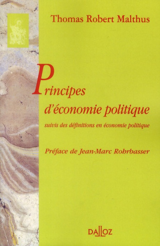 Principes d'économie politique. Suivis des définitions en économie politique