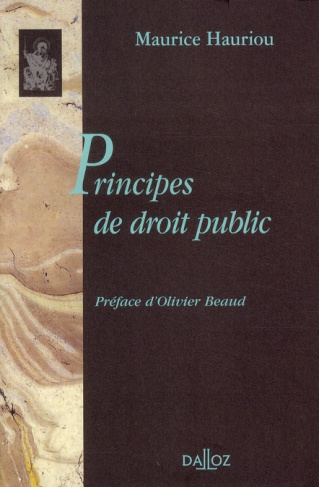 Principes de droit public