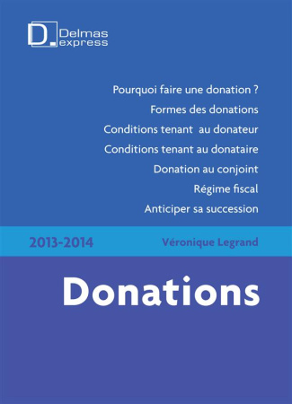 Donations. Edition 2013-2014