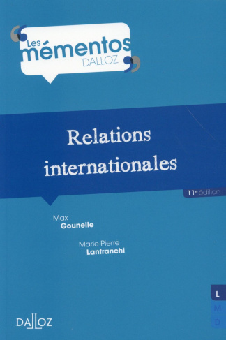 Relations internationales. 11e édition