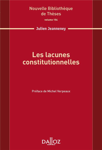Les lacunes constitutionnelles