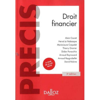 Droit financier. 3e édition