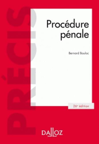 Procédure pénale. 26e édition