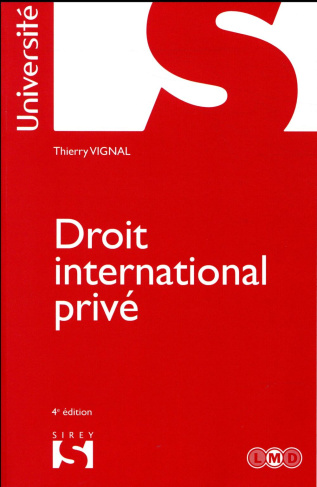 Droit international privé. 4e édition