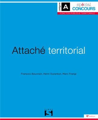 Attaché territorial. Catégorie A, Edition 2018