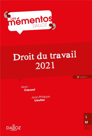 Droit du travail. Edition 2021