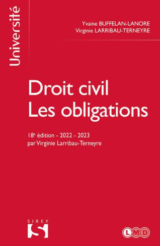Droit civil. Les obligations, Edition 2022-2023