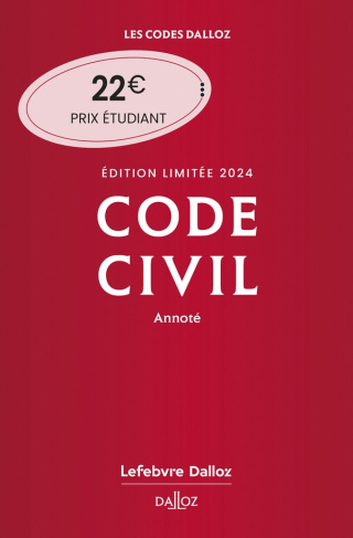 Code civil annoté. Edition limitée, Edition 2024
