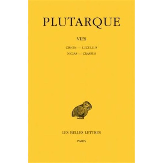 Vies. Tome 7, Cimon-Lucullus, Nicias-Crassus, Edition bilingue français-grec ancien