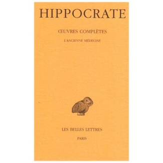 Oeuvres. Tome 2, 1re partie, L'Ancienne médecine, Edition bilingue français-grec ancien