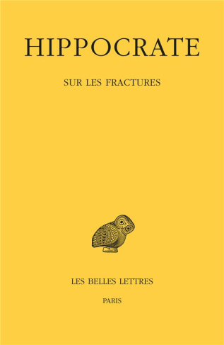 Oeuvres. Tome 7, 1re partie, Sur les fractures