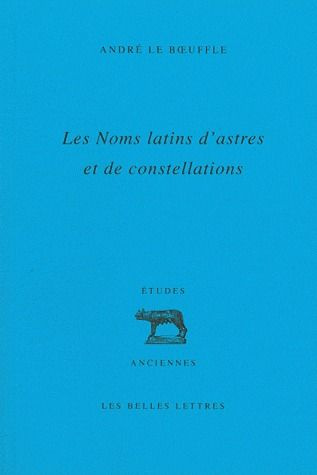 Les noms latins d'astres et de constellations