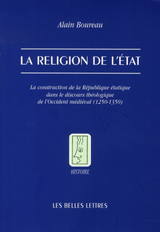 La religion de l'Etat. La construction de la République étatique dans le discours théologiques de l'