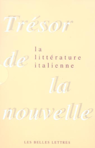 Trésor de la nouvelle de la littérature italienne en 2 volumes
