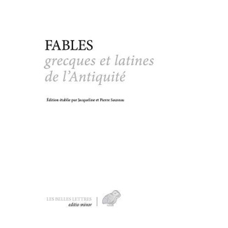 Fables grecques et latines de l'antiquité