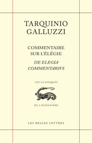 Commentaire sur l'élégie. De elegia commentarivs