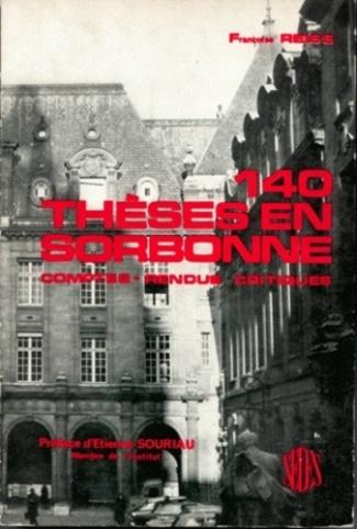 140 thèses en Sorbonne (1954-1962). Comptes-rendus critiques