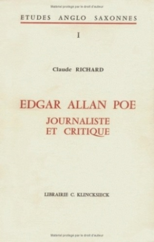 Edgar Allan Poe : journaliste et critique
