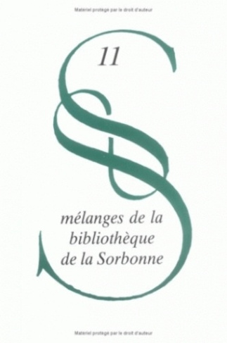 Les fonds anciens des bibliothèques du Quartier Latin. Nouveau supplément au catalogue des manuscrit