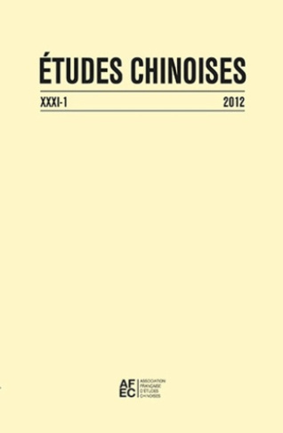 Etudes chinoises N° 31/1 2012