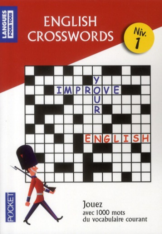 Mots croisés anglais. Niveau 1