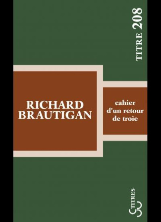 Cahier d'un retour de Troie